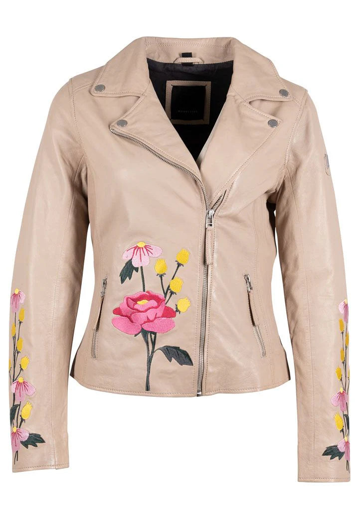 Peonie RF Leather Jacket