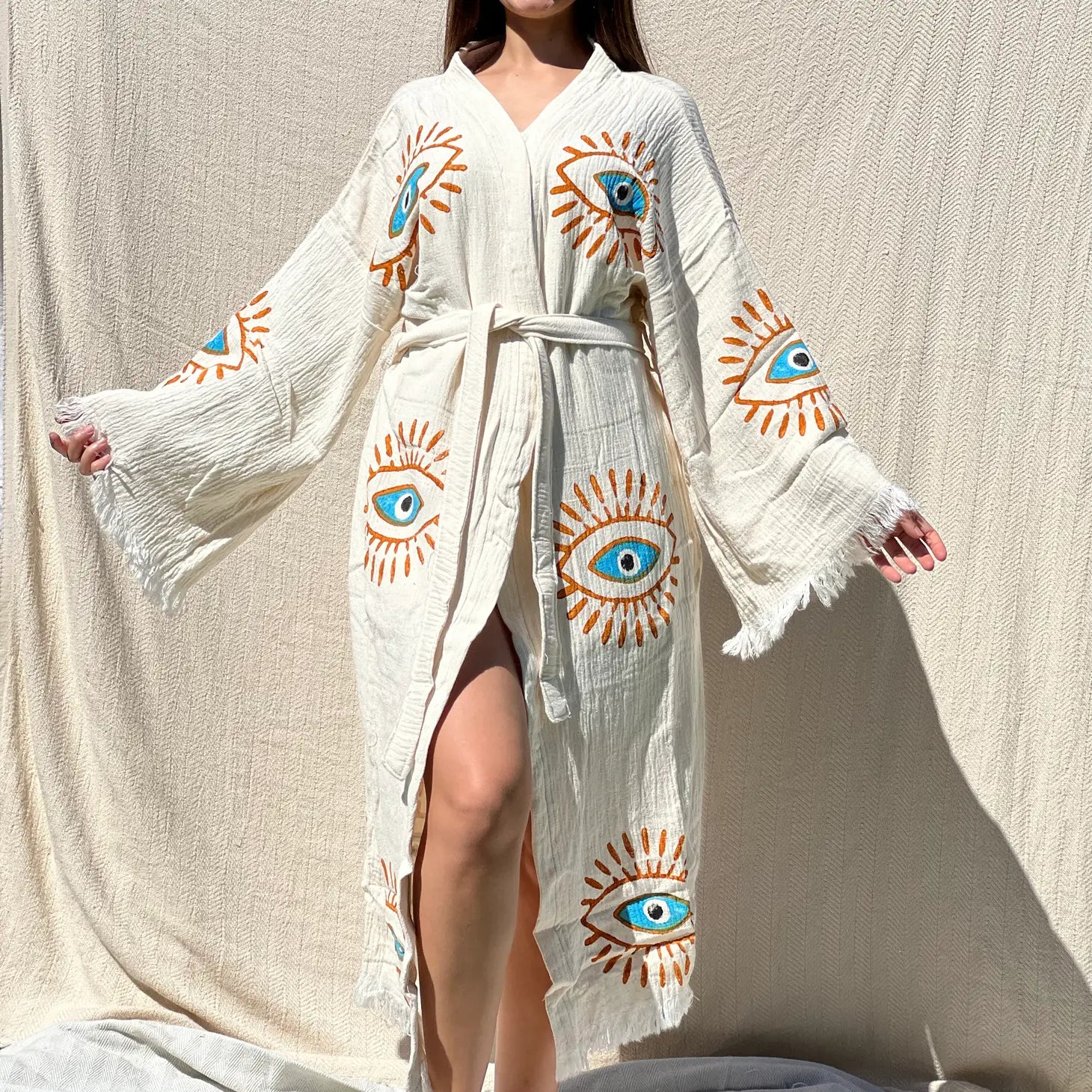 Eye Kimono Robe