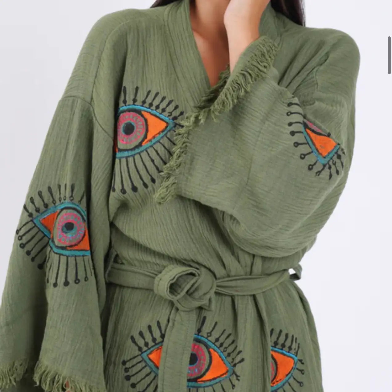 Eye Kimono Robe