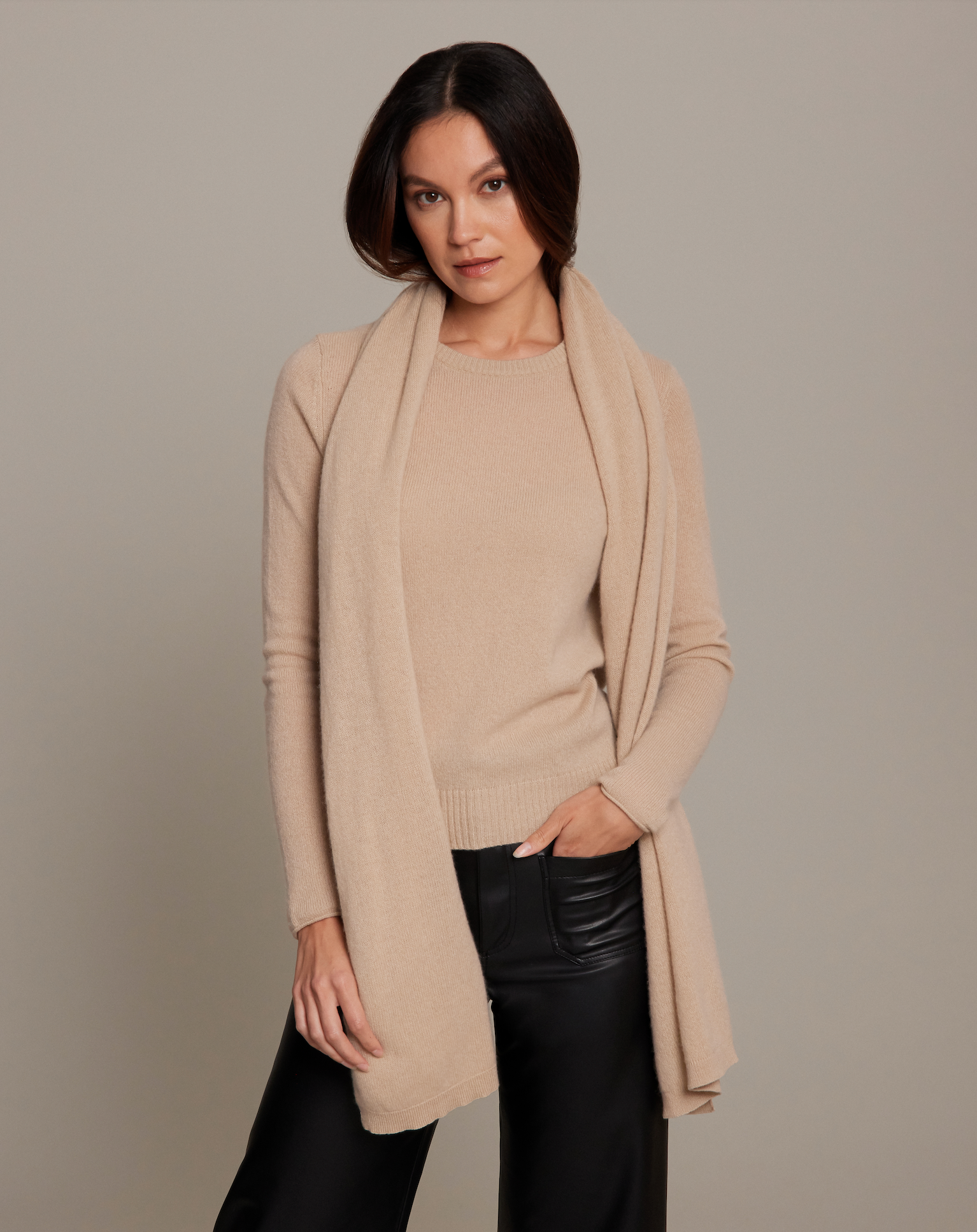 Cashmere Mini Luxe Travel Wrap