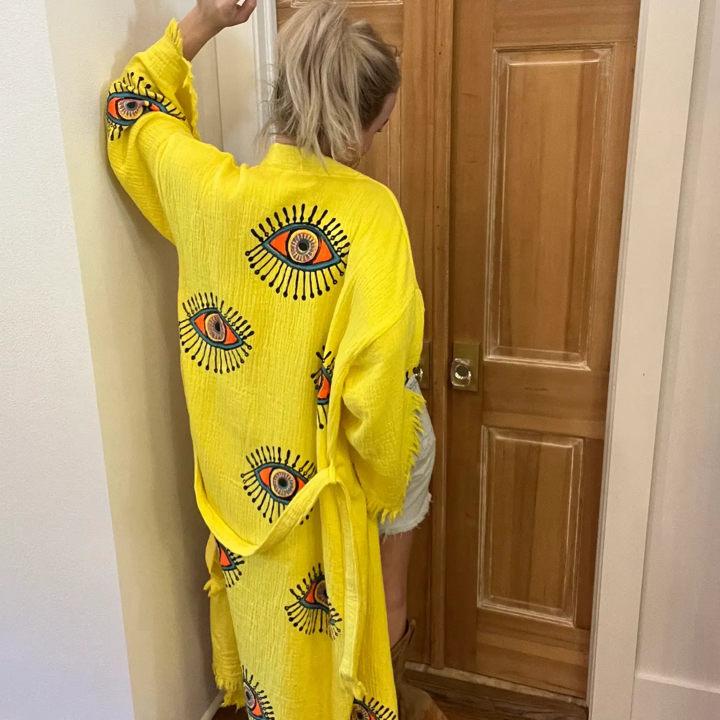 Eye Kimono Robe